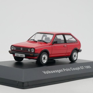 ixo 1:43 Volkswagen Polo GT 1985大眾波蘿合金汽車模型玩具車 絕版模型