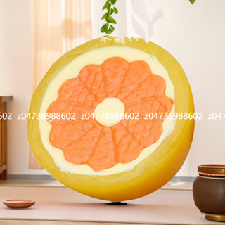 兒童香皂橙子檸檬水果香皂創意精油皂卡通天然洗手洗澡沐浴手工皂 ku1