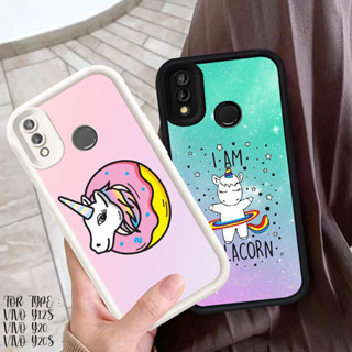 R-30 可愛獨角獸保護殼軟殼適用於 VIVO Y95 Y93 Y91C Y91 V9 保護套