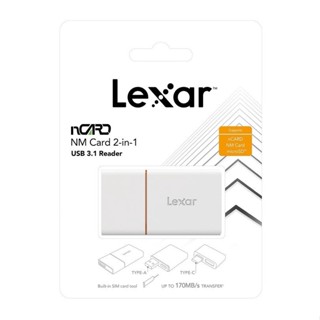 ♞,♘,♙雷克沙 Lexar LRW350U microSD/NM記憶卡 二合一 USB-C 讀卡機(平行進口)