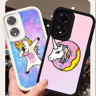 R-30 可愛獨角獸保護套軟殼適用於 OPPO Reno 8T A78 A18 5G 保護套