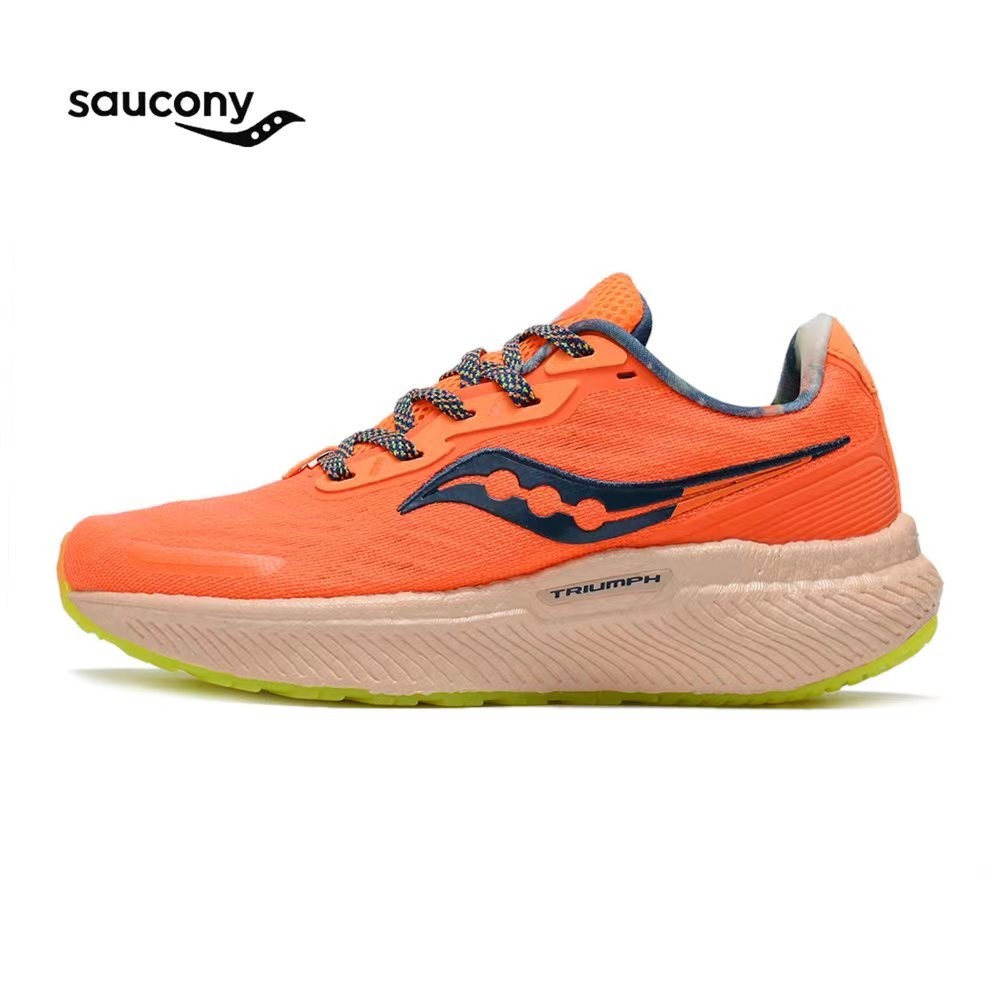 Saucony TRIUMPH 19男女休閒運動鞋減震公路跑步鞋訓練運動鞋