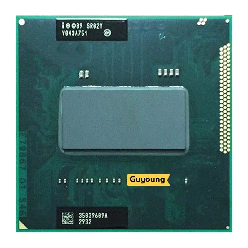 ♞Yzx Core i7 2630QM i7-2630QM SR02Y 2.0 GHz 二手四核八線程 CPU處理器 6
