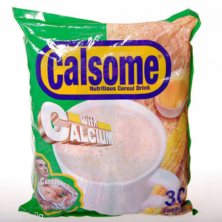 玉米綠麥片 緬甸特產Calsome玉米綠麥片750g每袋原味營養早餐粗糧牛奶味學生早餐
