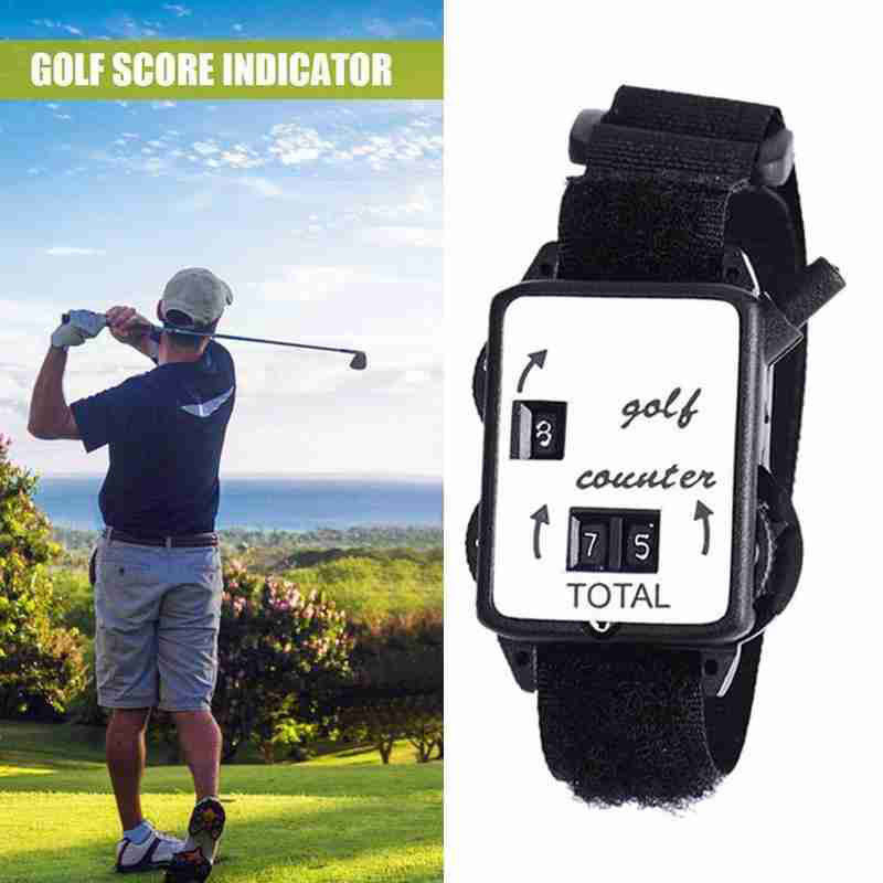 現貨熱銷 高爾夫記分器 迷你高爾夫擊球手腕計數器 一觸式重置計數器記分器