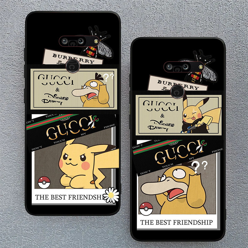 Lg G8 G8S G8X G9 ThinQ 5G G8ThinQ 可愛皮卡丘手機殼卡通手機殼保護套