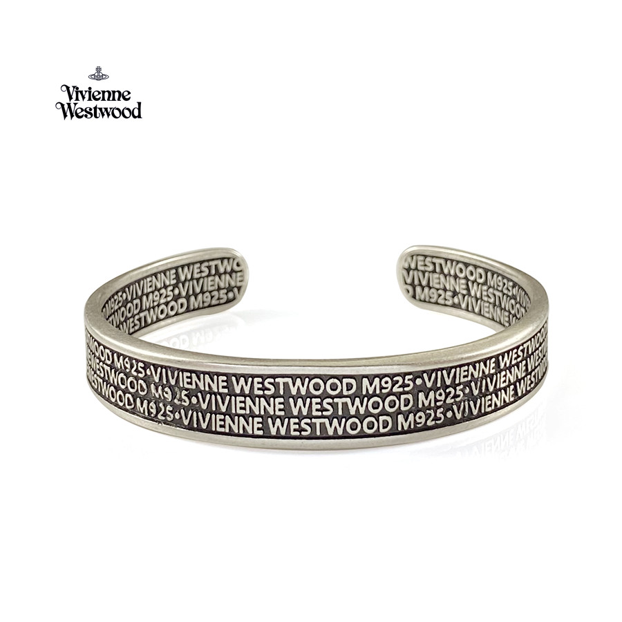 Vivienne Westwood薇薇安手鍊泰國古銀字母潮酷2024新款潮爆款帥氣Arti