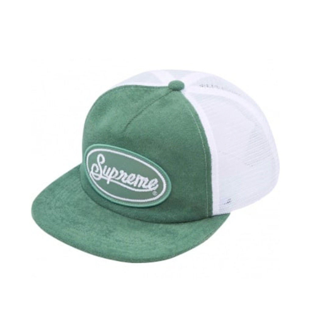 [FLOMMARKET] Supreme 24SS Terry Mesh Back 5 Panel 五分割 網帽 綠色