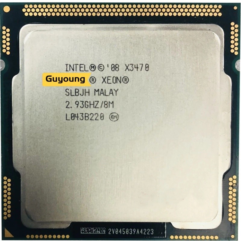 【蝦皮優選】 ♞,♘,♙X3470 四核 2.93GHz LGA 1156 95W 8M 緩存台式機 CPU
