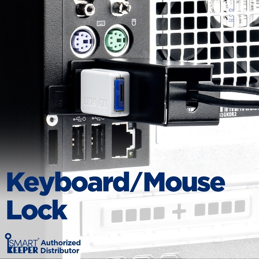 ♞,♘,♙鍵盤和鼠標鎖(防止拔插頭 USB 電纜,SMARTKEEPER ESSENTIAL)