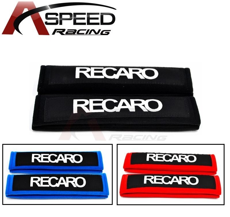 現貨 RECARO汽車安全帶護肩套 改裝車安全帶護肩 安全帶護套 一對裝價