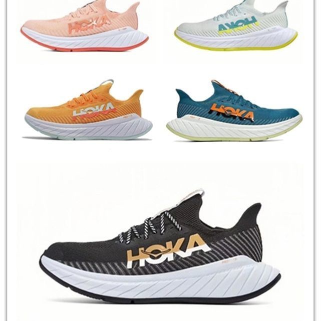 Hoka ONE carbon X3 carbon X3 專業賽車碳板公路輕便運動跑鞋男女