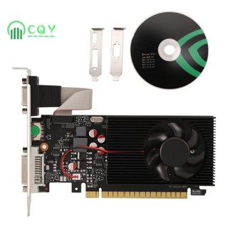 ♞,♘Gt730 4GB DDR3 128Bit 顯示卡,帶相容 VGA DVI 埠辦公/家庭辦公顯卡