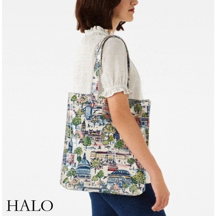 【HALO包包 現貨速發】 cath kidston女斜背包新款小清新韓版簡約手提防水環保購物袋
