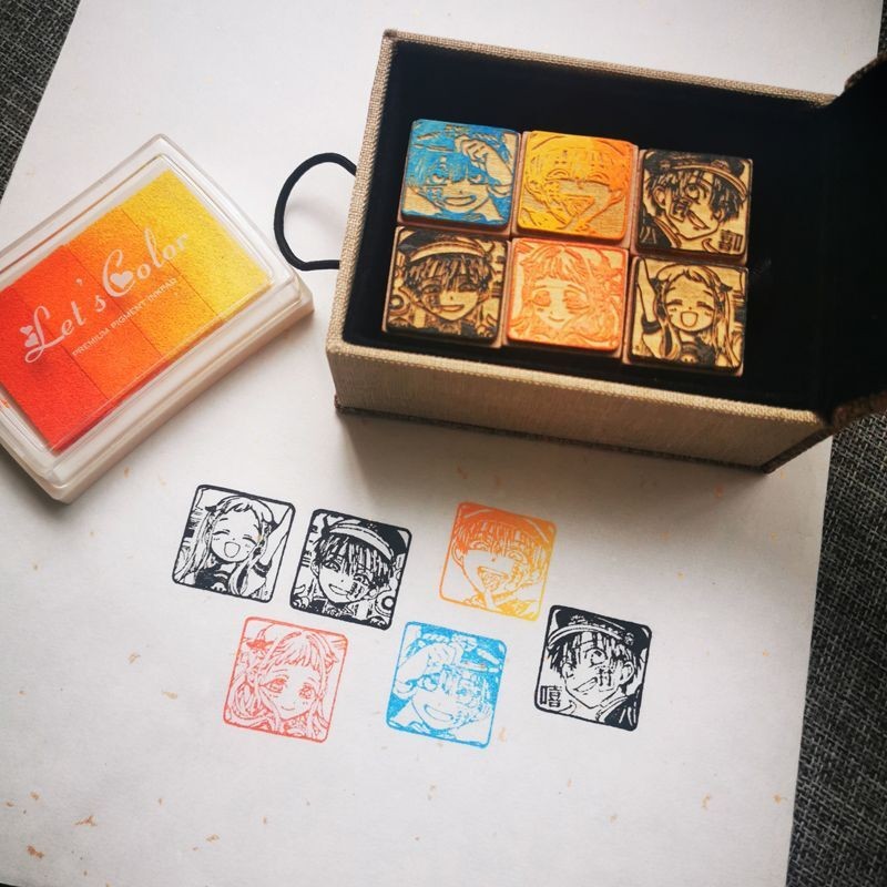 ACG商城 - 地縛少年花子君 印章 寧寧花子君 手帳印章 收藏款 花子君周邊 動漫周邊 花子君印章 二次元生日禮物