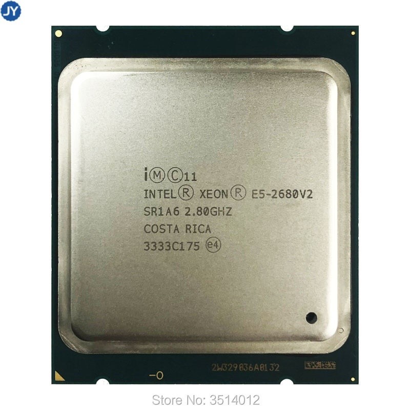 ♞Intel Xeon E5-2680v2 E5 2680v2 E5 2680 v2 2.8 GHz 十核二十線程 CP