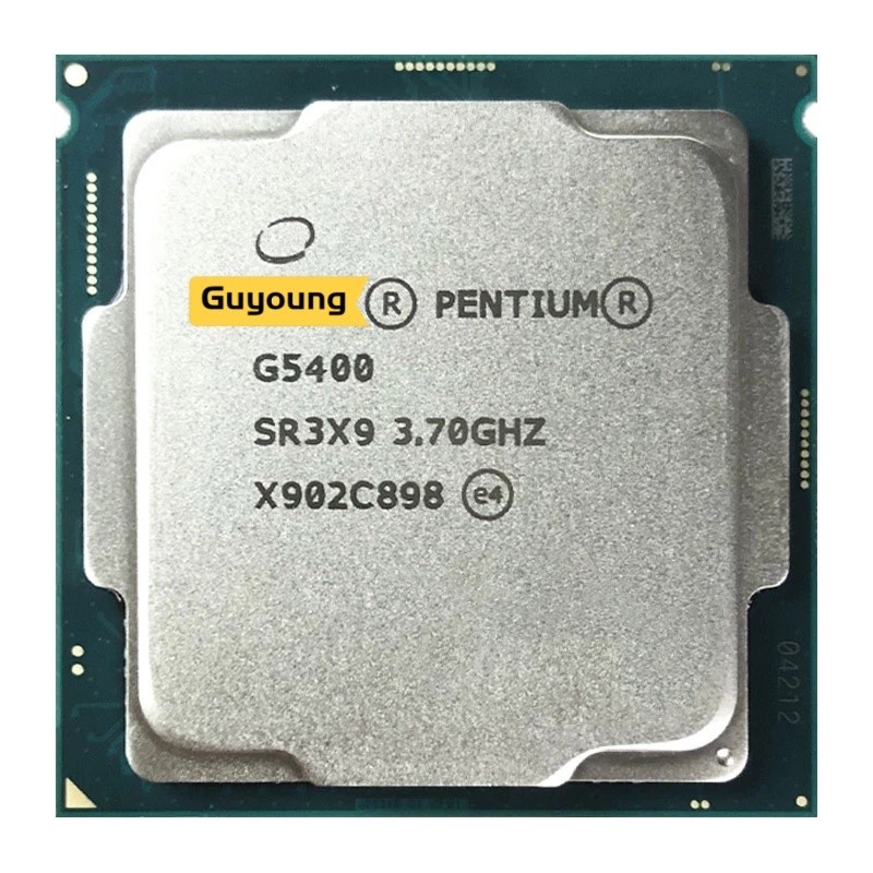 ♞,♘,♙奔騰 G5400 3.7 GHz 二手雙核四線程 CPU 處理器 4M 54W LGA 1151