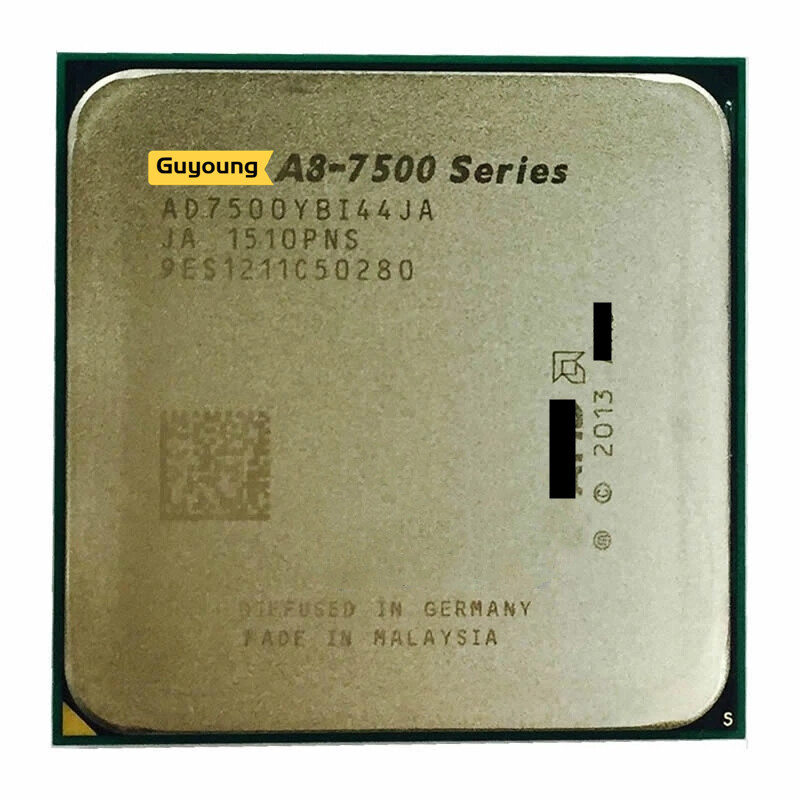 ♞Yzx A8 系列 A8-7500 A8 7500 3.0GHz 四核四線程 CPU 處理器 AD7500YBI44J