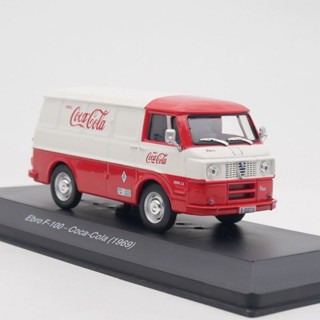 ixo 1:43 Ebro F-100 1969埃布羅物流麵包車可口可樂廣告車模型 絕版模型