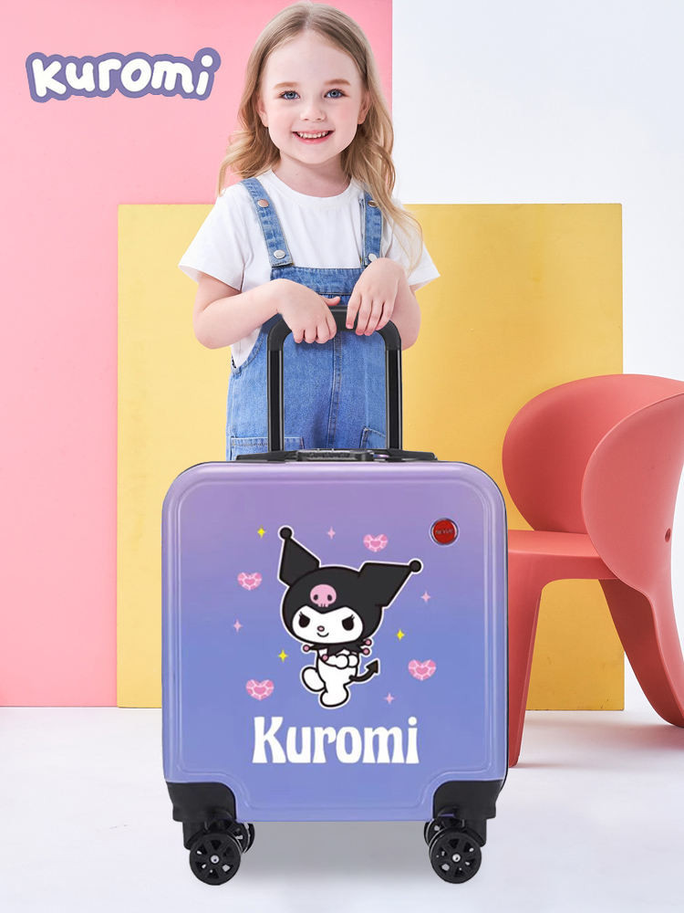兒童行李箱三麗鷗旅行箱女孩可坐拉桿箱庫洛米愛莎公主小孩寶寶10