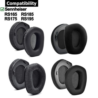 1 對耳墊適用於 Sennheiser HDR RS165 RS175 RS185 RS195 耳機耳墊墊海綿耳機耳罩