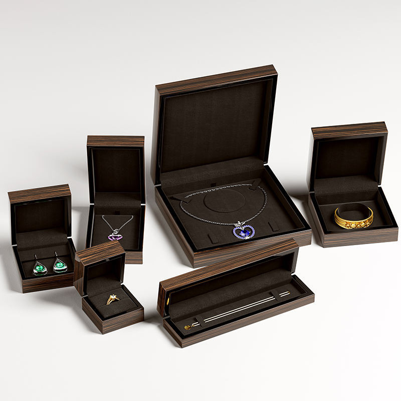 精緻戒指首飾盒實木高級感手鐲盒吊飾項鍊禮盒結婚專用首飾展示盒