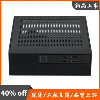 ♞M10 Mini ITX 電腦機箱 HTPC 主機機箱 USB2.0 ITX 機箱辦公商務工業控制機箱易於安裝易於使用