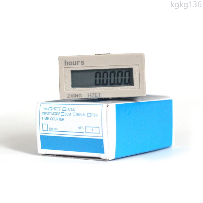 可開票   數位電子計數器工業計時器H7EC-BLM H7ET累時沖床電壓訊號計數器   kgkg136