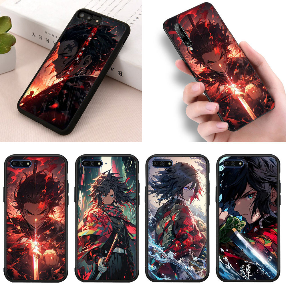 華為 Y6 Pro Y6S 2019 Y6 Prime 2018 Y7 Prime 惡魔殺手軟矽膠手機殼