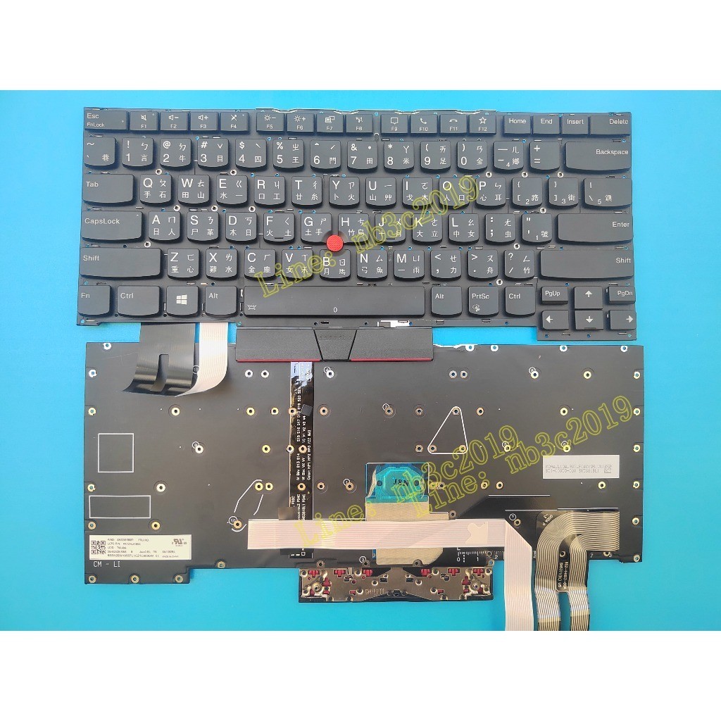 ♞联想 IBM ThinkPad T14S Gen1 T14S Gen2 背光中文注音鍵盤