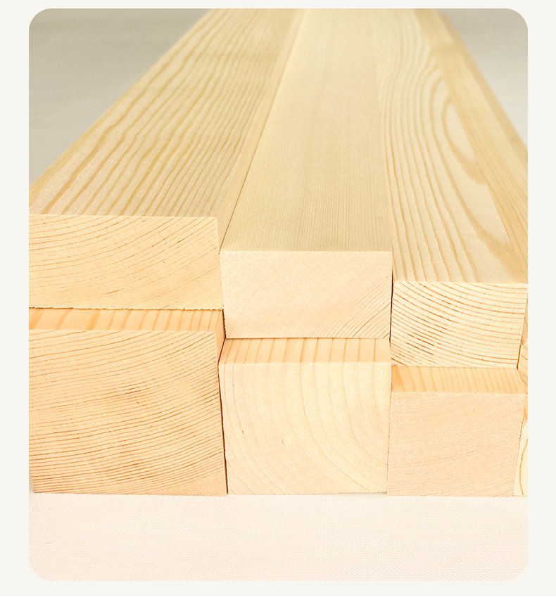 🚚免運🚚 松木條實木材料木條子長條diy原木料木方定製家用天花板龍骨木方條