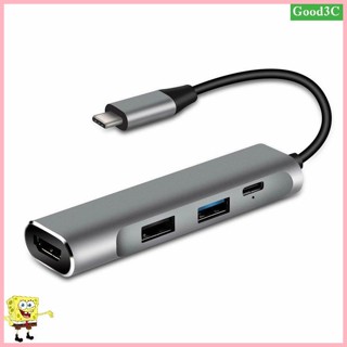 ♞,♘USB C 轉 HDMI 相容 Ad Ter 集線器適用於三星 Dex Station M
