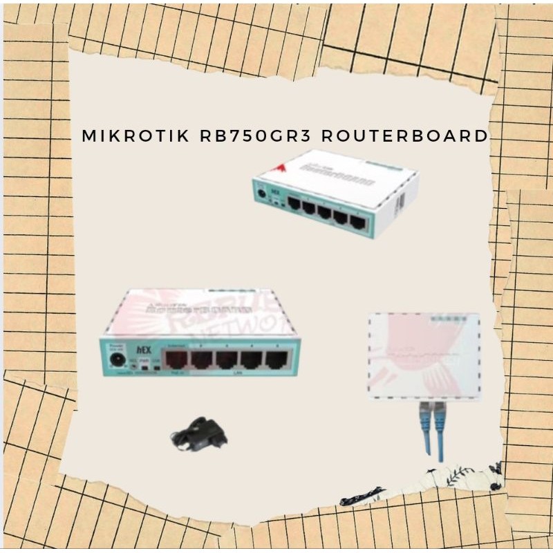 ♞,♘Mikrotik RB750GR3 路由器板