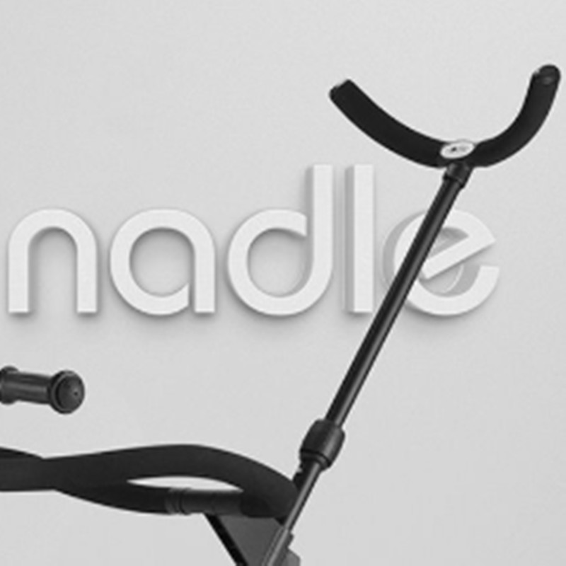 納豆/nadle兒童平衡車三輪車滑板車溜娃車配件 腳踏推杆坐墊護欄