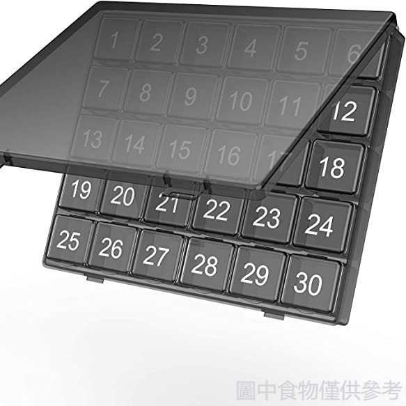 【便攜小藥盒】 獨立藥盒30天分裝一個月31天旅行家用大容量收納藥盒藥盒子大容量