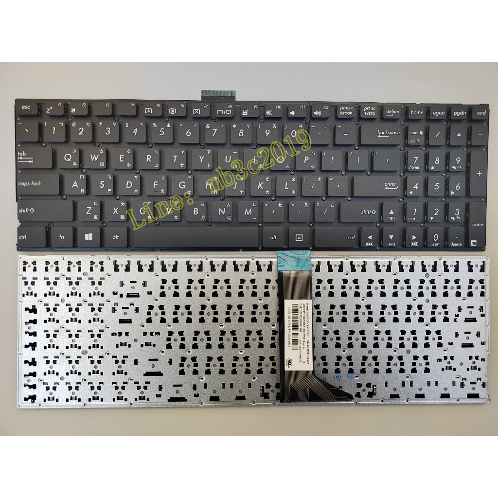 ♞,♘,♙ASUS X555 X555S  K553 X553 X554 X554L X555L 繁體中文鍵盤