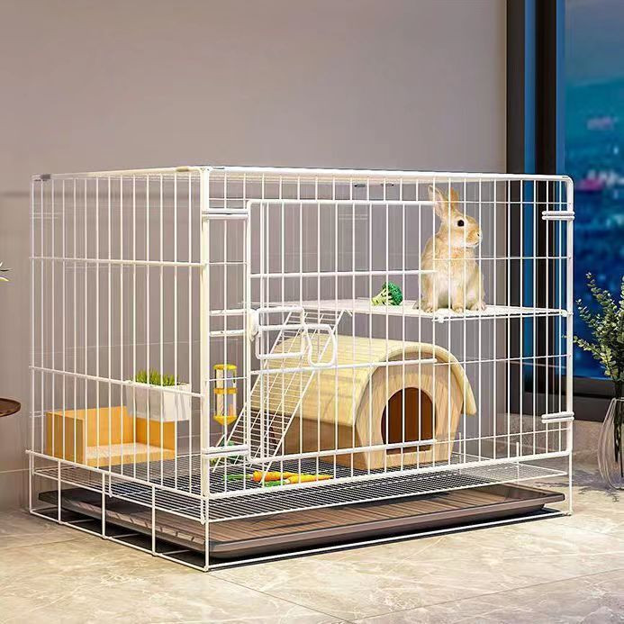 兔籠家用大型室內兔自動糞便清潔豚鼠籠寵物兔窩兔籠貓c
