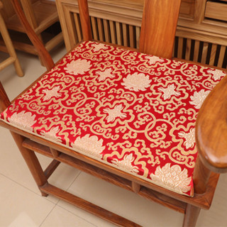 中式紅木沙發坐墊 可拆洗椅子餐椅坐墊 皇宮圈茶椅凳子墊 定做海綿 沙發坐墊 椅墊 桌椅墊
