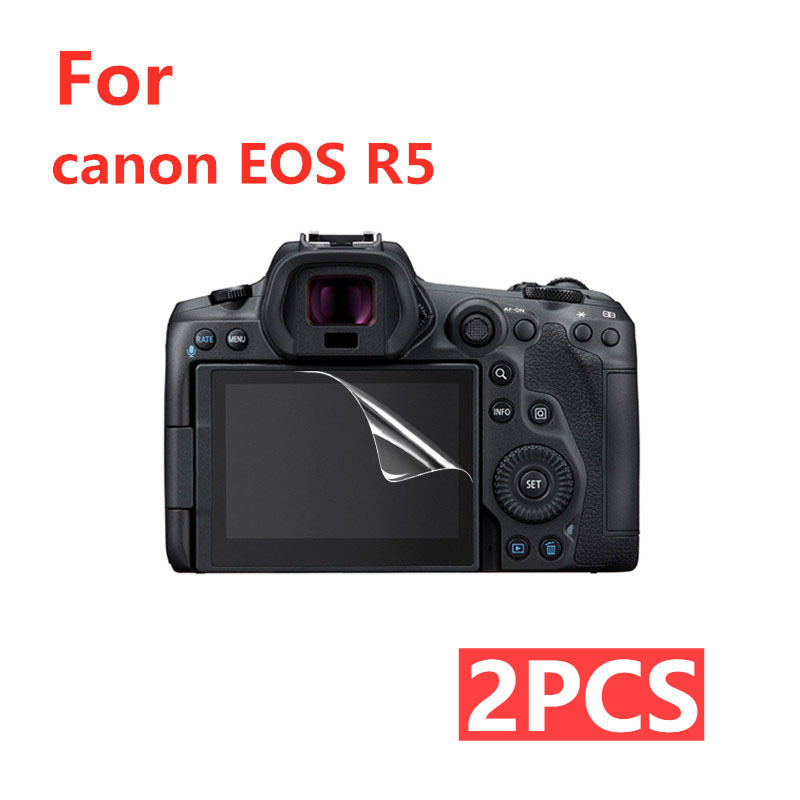 【2片】適用於 佳能 Canon EOS R5 相機屏幕保護膜 相機鋼化玻璃屏幕膜