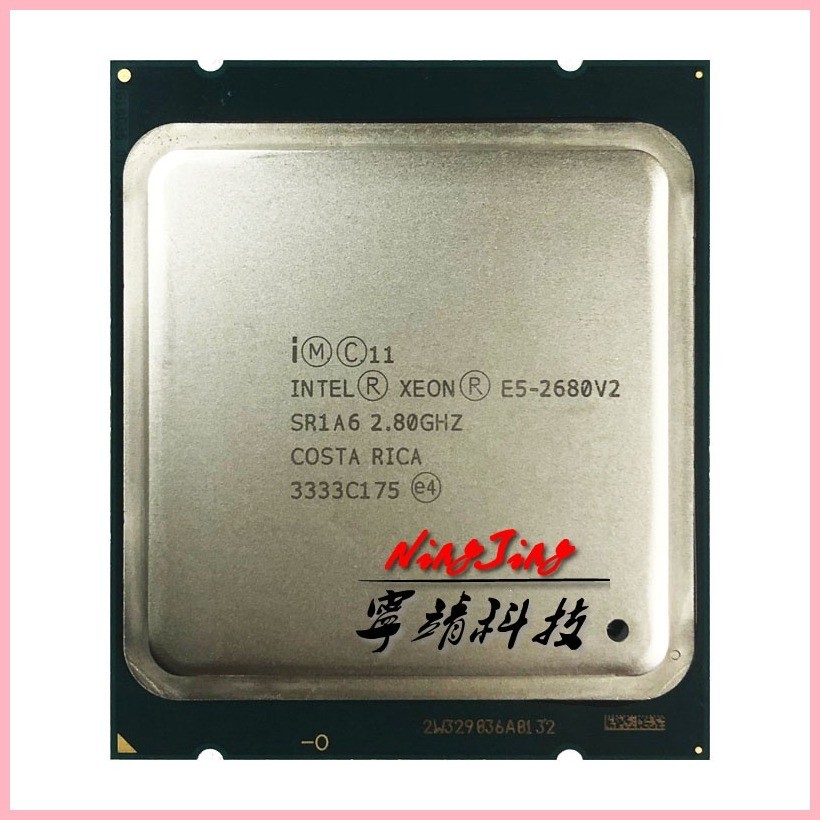 ♘英特爾至強 E5-2680v2 E5 2680v2 E5 2680 v2 2.8 GH