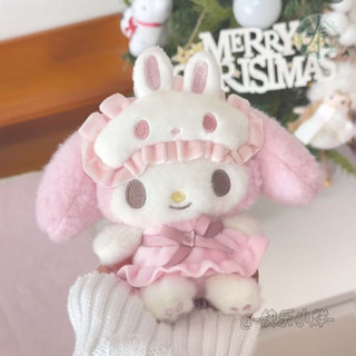 【限時促銷】 睡衣眼罩系列kitty掛件眼罩系列庫洛米美樂蒂毛絨包包掛件