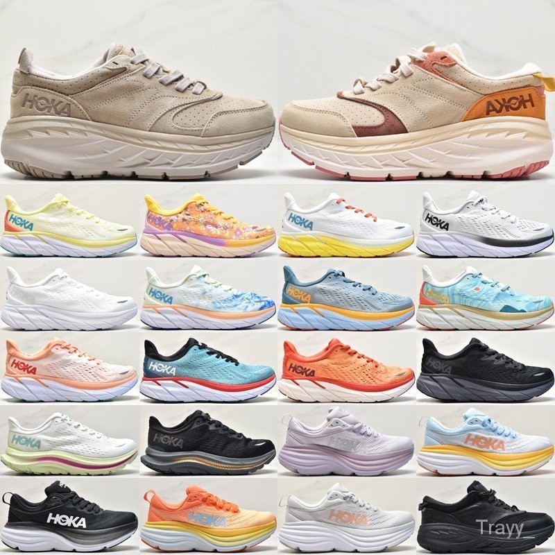 Agrg Hoka One Clifton 8 跑鞋男女設計師運動鞋 Bondi 8 Bondi L Kawana Su