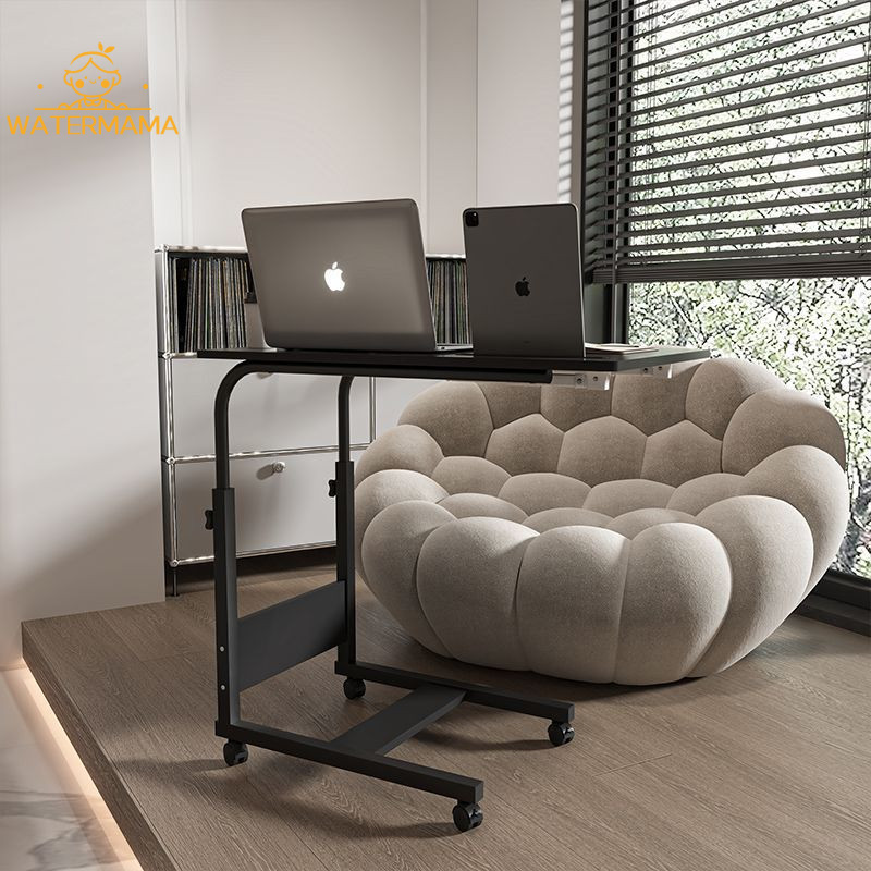 多功能懶人床頭桌可旋轉升降書桌宿舍簡易床上小桌子床邊桌可移動