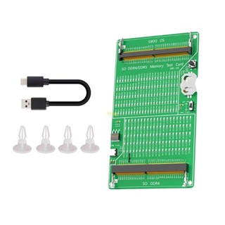 ♞,♘,♙Bt 電腦轉接板包括筆記本電腦 SO DDR4 DDR5 記憶體測試卡