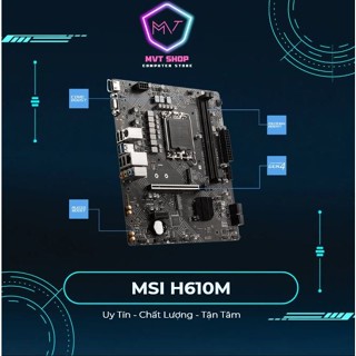 ♞,♘技嘉主機板,微星 H610M H DDR4 (LGA1700 / MATX / 2XDDR4) 正品