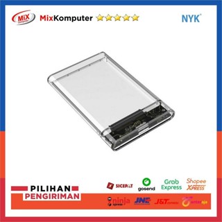 ♞,♘Nyk 透明外接硬碟盒 USB 3.0 適用於 2.5 盒硬碟盒