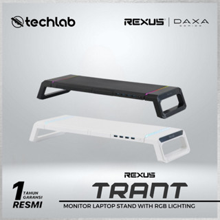 ♞,♘,♙Rexus Trant FP03 FP-03 顯示器支架立管 RGB LED 帶 USB 3.0