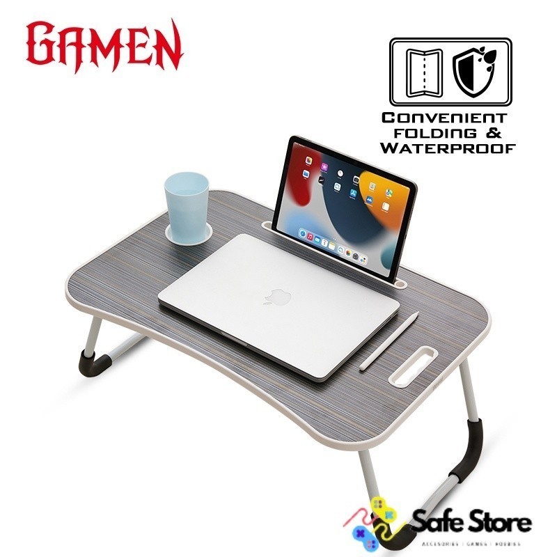 ♞,♘Gamen 便攜式辦公桌 GPD100 黑色折疊筆記本電腦桌 1 年保修 Wook Vivan