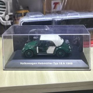 ixo 1:43 Volkswagen Hebmuller typ 181 A 1949大眾合金汽車模型 絕版模型