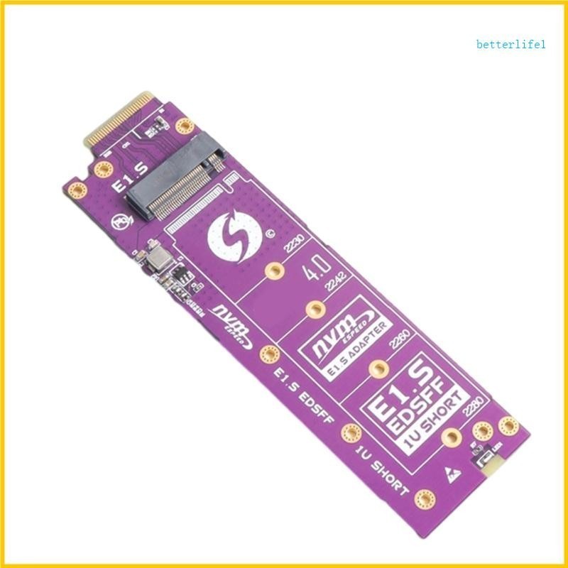 ♞,♘,♙Btm 擴展您的 PCIE4 0X4 插槽,帶 M 2 NVME 到 EDSFF E1 S 適配器卡